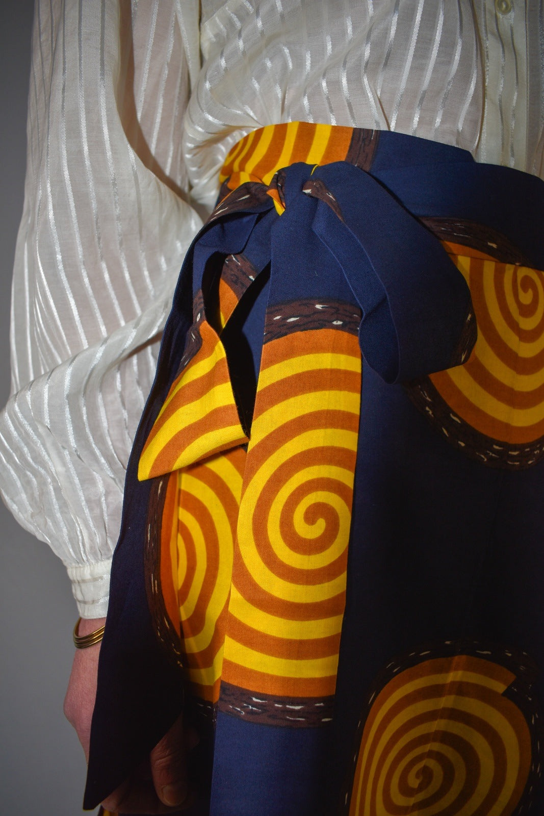 Van Gogh Sunflowers Long Wrap Skirt