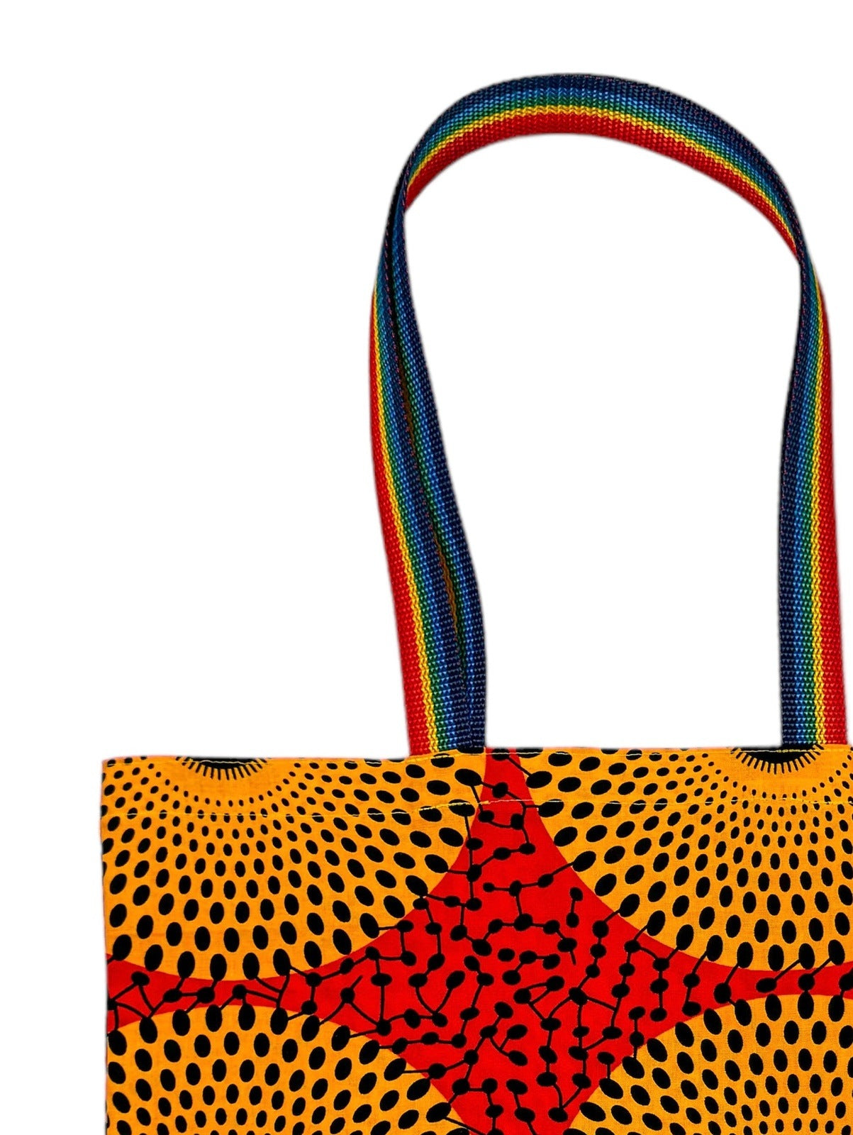 Sunflowers Tote Bag & African Fabric