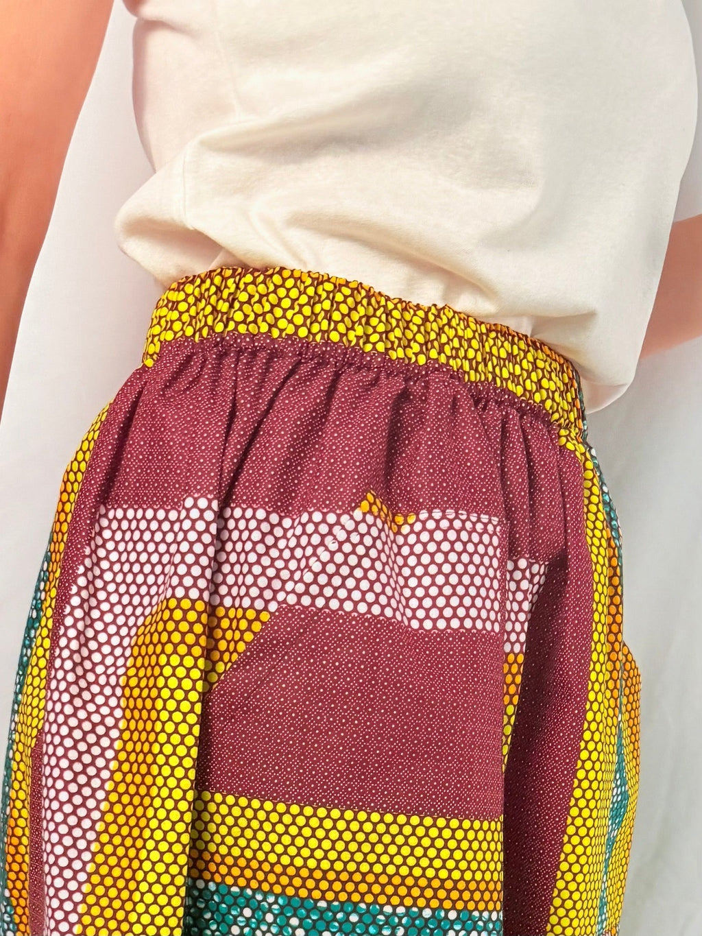 The Origin | Savannah | Elastic Waist Midi Skirt