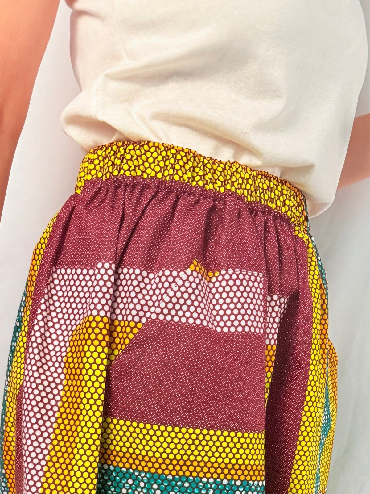 The Origin | Savannah | Elastic Waist Midi Skirt