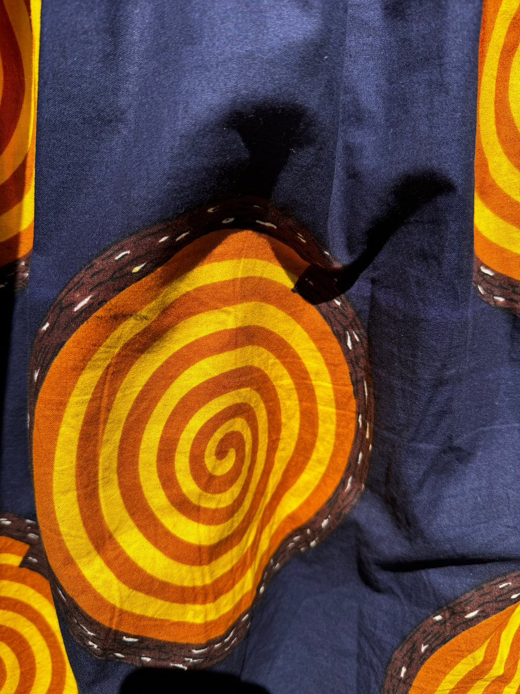 Van Gogh Sunflowers Elastic Waist Midi Skirt