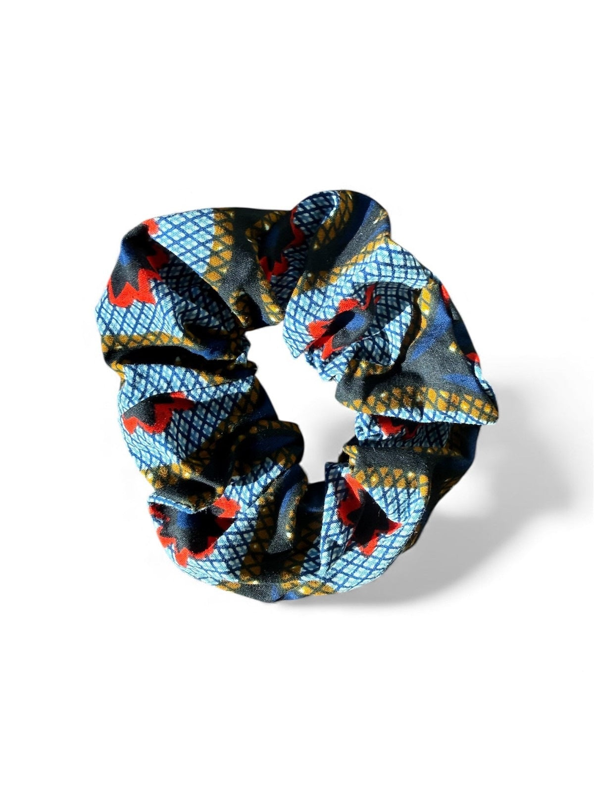 Blue Stars Scrunchie