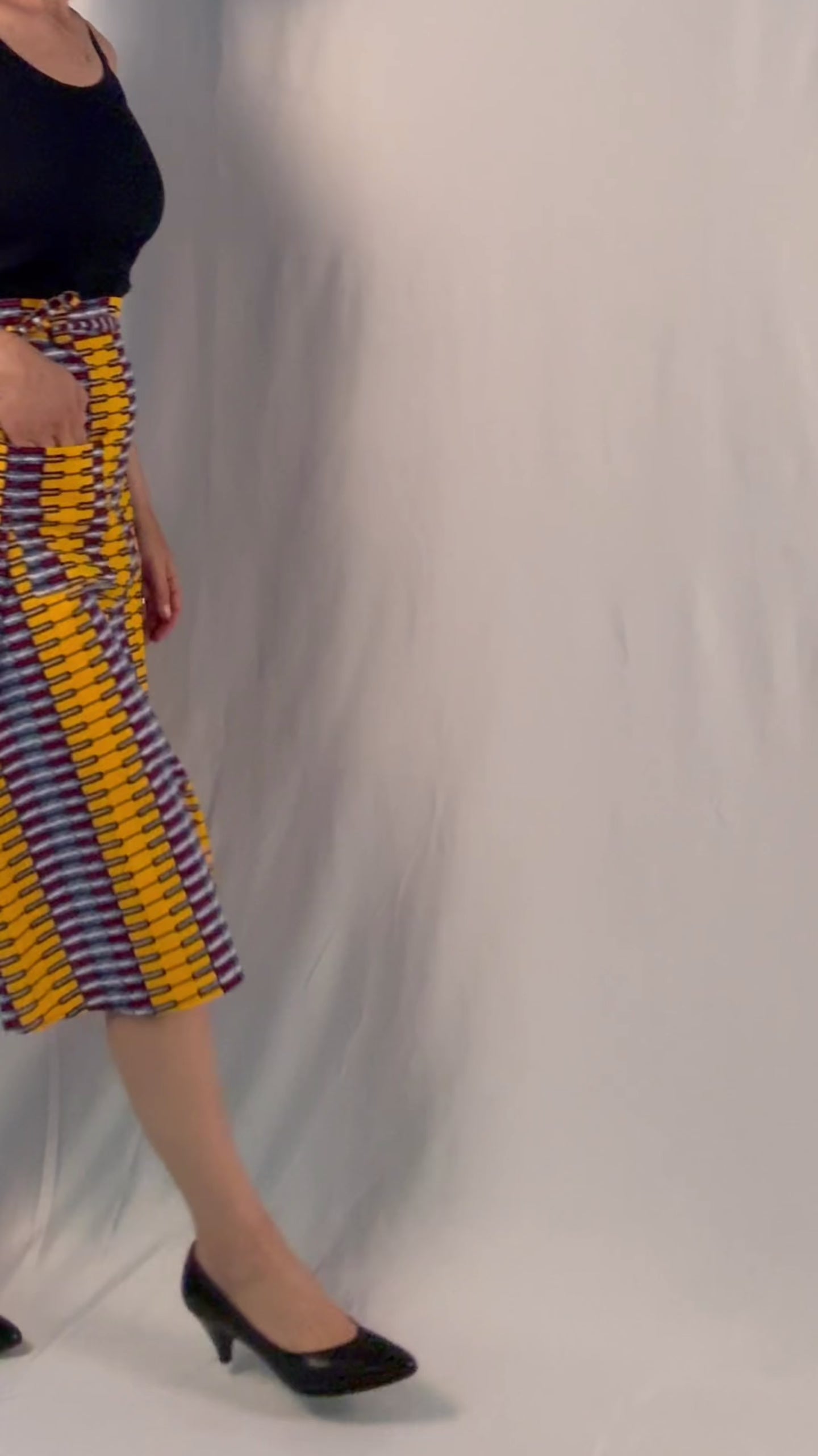 Amber Midi Wrap Skirt
